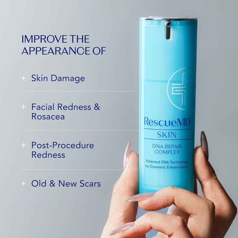 RescueMD DNA Repair Complex 30mL Scar Treatment Serum, Post-Procedure and Skin Damage Solution Infinity Warehouse