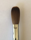 Silver Handle CRIMPED 100% Kolinsky Acrylic Nail Brush (Crimped 10) Silver Handle Nail Brush