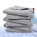 SUNLAND Microfiber Face Makeup Remover Cloth Reusable Facial Cleansing Towel Ultra Soft Face Washcloth 11inchx 11inch (6pack, Grey) SUNLAND Store