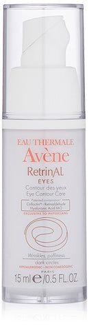 Eau Thermale Avene - RetrinAL EYES - Retinaldehyde & Hyaluronic Acid - Minimizes Appearance of Under-Eye Lines, Puffiness & Dark Circles - 0.5 fl.oz. Eau Thermale Avène