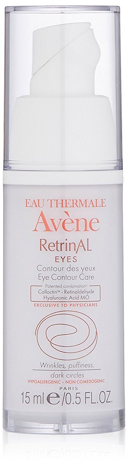 Eau Thermale Avene - RetrinAL EYES - Retinaldehyde & Hyaluronic Acid - Minimizes Appearance of Under-Eye Lines, Puffiness & Dark Circles - 0.5 fl.oz. Eau Thermale Avène