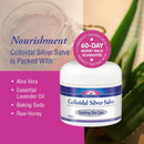Heritage Store Body Gel Salve, Colloidal Silver, 2 Ounce HERITAGE STORE