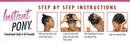 Sensationnel Synthetic Hair DrawString Ponytail Instant Pony Natural Afro 10" (1B) Sensationnel