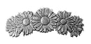 Daisies Hair Clip, Hand Crafted Metal Barrette Made in the USA with a Large 80mm Clip by Oberon Design Oberon Design