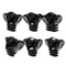 Camila Paris AD116/6 French Hair Clips for Women, Set of 6 Extra Small Girls Hair Claw Clips Jaw Fashion Durable Styling Hair Accessories for Women, Strong Hold No Slip Grip, Made in France Camila