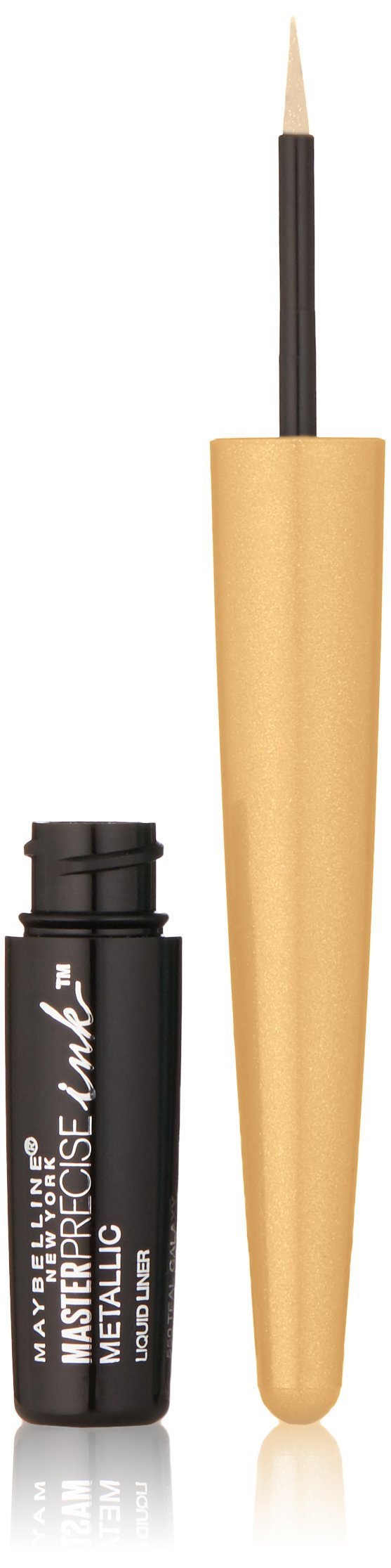 Maybelline New York Master Precise Ink Metallic Liquid Liner, Solar Gold, 0.06 Fluid Ounce Maybelline New York