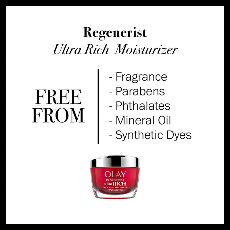 Olay Regenerist Ultra Rich Face Moisturizer with Vitamin B3+, Amino Peptide & Shea Butter, 1.7 Oz + Whip Face Moisturizer Travel/Trial Size Gift Set Olay Store