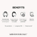 KRISTOFER BUCKLE Full Disclosure Scalp Cover Duo, 0.39 oz. | Camouflaging Cream Conceals Sparse, Thinning Hair & Bald Spots | Brunette Kristofer Buckle