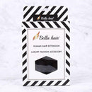 Bella Hair 100% Human Hair Scrunchies Messy Bun Hair Pieces for Women Wavy Curly Up-Do Chignon Extension (
