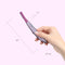 Panasonic Facial Hair Trimmer for Women ES2113PC, with Pivoting Head and Eyebrow Trimmer Attachments, Dry Use, Battery-Operated Panasonic