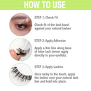 DUO Brush-On Strip Lash Adhesive with Vitamins A, C & E, Clear, Non-Irritating, Fast Drying Lash Glue, Easy to Use, Safe for Sensitive Eyes and Skin, 0.18 oz, 2-Packs DUO
