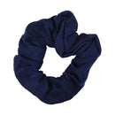 Set of 2 Solid Scrunchies (Navy) Motique Accessories