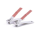 Manicure Set Nail Clippers Pedicure Kit -7 Pcs Stainless Steel Manicure Kit, Professional Grooming Kits, Nail Care Tools with Luxurious Travel Case, Gifts for Women Men (Rose Gold) Jwxstore