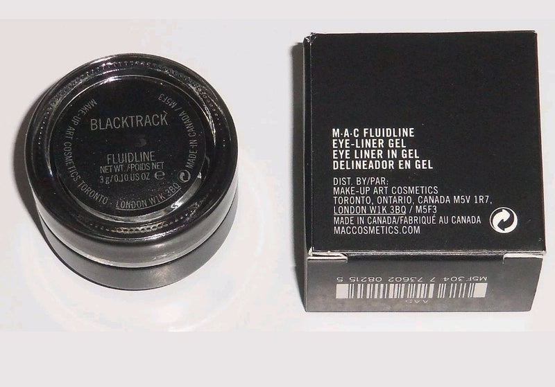 MAC Pro Longwear Fluidline Blacktrack, Multi, 0.1 Ounce AcM