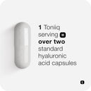 Toniiq Hyaluronic Acid Supplements – Lab Tested 95% Ultra High Purity – Fermented and Bioavailable with Vitamin C – Third Party Lab Tested – 360 Capsules Infinity Warehouse