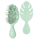 Wet Brush, Go Mini Detangler Detangling Travel Hair UltraSoft IntelliFlex Bristles Glide Through Tangles with Ease Gently Loosens Knots While Minimizing Pain Split Ends ad Breakage, Green Wet Brush