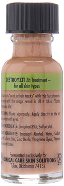 Clinical Care Destroyzit Zit Treatment for All Skin Types, 0.5 Ounce Clinical Care