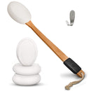 Lotion Applicator for Your Back | 17" Long Handle for Easy Reach Self Application | Perfect for Tanning, Skin Cream Or Any Form of Lotions On Back Yoove