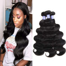 10A Brazilian Virgin Hair Body Wave 3 Bundles 24 24 24 inch Virgin Human Hair Bundles Brazilian Hair Weave Total 300 Grams Natural Color SAYAS Store