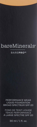 bareMinerals BarePro Performance Wear Liquid Foundation Toffee 19, 1 Ounce bareMinerals