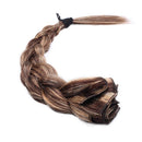 Double Weft 100% Remy Human Hair Clip in Extensions Highlight Highlighted