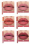 6 Colors Matte Liquid Lipstick Makeup Set, Matte Velvety Long-Lasting Wear Non-Stick Cup Not Fade Waterproof Lip Gloss (B) Topcent
