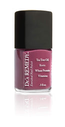 Dr.'s Remedy Enriched Nail Polish, Brave Berry With Base Coat Set 0.5 Fluid Oz Each Dr.'s Remedy
