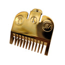 Professional Hair Clipper Guards Guides Gold Color Coded Cutting Guides