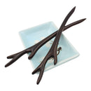 Real Sic Natural Sandalwood Hair Sticks for Women - Set of 2 - Sustainable Retro Boho Fashion Chopsticks/Wood Hair Pins for Long Hair (Earth) Real Sic