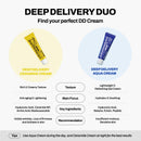 JEU'DEMEURE DermiShuttle DD Cream Deep Hydration Intensive Smoothness Face, Neck and Hand with Peptide, Ceramide, Hyaluronic Acid, Anti Aging Wrinkles Cream, Korean skincare Moisturizer (50g) Infinity Warehouse