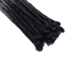 24" Dreadlock Extension Ombre For Hip-Hop Synthetic Heat Resistant Faux Locs Dread Reggae Extension Twist Braiding Faux Locs Crochet For Man Women (15strands/3packs,black to dark grey) S-noilite Store