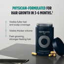Nutrafol Men's Hair Growth Supplement and Hair Serum, Clinically Tested for Visible Thickness and Strength - 1 Month Supply, 1.7 Fl Oz Bottle Infinity Warehouse
