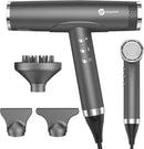 slopehill Professional Ionic Hair Dryer, High-Speed Blow Dryer with Brushless Motor for Salon Use, Lightweight Compact Hairdryer for Travel, Low Noise Quiet for Home, Ceramic Pink Infinity Warehouse