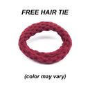 Womens Girls 4 Pack Colorful Small Pom Pom Balls and Star Elastic Hair Ties Rings Ponytail Holder Hair Accessories Phoebe's Accessories