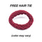 Womens Girls 4 Pack Colorful Small Pom Pom Balls and Star Elastic Hair Ties Rings Ponytail Holder Hair Accessories Phoebe's Accessories
