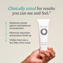 Nutrafol Exfoliating Scalp Mask, Eliminates Product Build-up and Oil for Healthier Hair and Scalp, Physician-formulated for Thinning Hair, Color and Extension Safe - 4 Fl Oz Bottle Infinity Warehouse