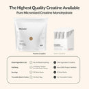 ProMix Nutrition Creatine Monohydrate Travel Packs, 5g of micronized Clean Creatine for Men and Women, Supports Muscle Growth & Recovery, Vegan - 30 Servings Infinity Warehouse