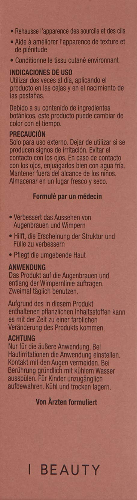 IMAGE Skincare I Beauty Brow and Lash Enhancement Serum, 0.14 oz IMAGE Skincare