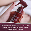 Keranique Marula Oil Hair Mist, 2 Fl Oz – Sulfate, Dyes And Parabens Free | Add Shine, Moisturizes And Conditions the Hair Without Build-Up | Natural Mongongo, Marula and Cyperus Omega Oils Keranique