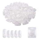 PANA USA Training Practice Tips - False Fake Nail Tips for Nail Manicure DIY Tech Nails Model Art Tools (Clear Tips) PANA