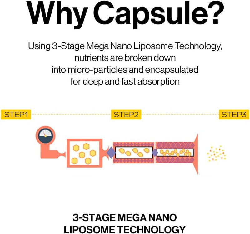 d'alba Piedmont White Truffle Oil Capsule Serum, Daily Vita Boost for Luminous Skin, Double Vitamin Formula, Korean Skin Care (3.38fl. oz.)