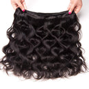 9A Body Wave Human Hair Bundle 100% Virgin Brazilian Hair 1 Bundle 24 Inch Weave Hair Human Body Wave Bundles Unprocessed Remy Weave Hair Bundle (24) serwell