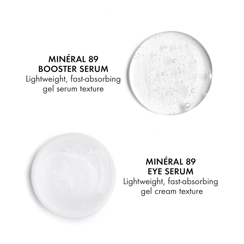 Vichy Mineral 89 Booster, Pure Hyaluronic Acid Serum for Face with Volcanic Mineral Water for Skin Barrier Repair, Plumps & Hydrates, Lightweight Moisturizing Gel, Oil-Free, Non-Sticky Infinity Warehouse