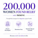 NeuEve Silk Vaginal Moisturizer for Menopause Relief | Long-Lasting Support for Women 55+ with Severe Dryness, Itching, Odor, & Irritation | All-Natural Hormone-Free | Phase 1 | 8ct, 1-Month Supply Infinity Warehouse