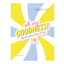 FaceTory Oh My Goodness Rejuvenating Snail Facial Sheet Mask (Single Mask)- Hydrating, Brightening, and Plumping FACETORY Store