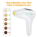 At-Home IPL Hair Removal for Women and Men Permanent Hair Removal 500,000 Flashes Painless Hair Remover on Armpits Back Legs Arms Face Bikini Line XSOUL
