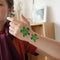 WIRESTER Temporary Tattoo Stickers for Girls Boys Kids Adults, Fake Tattoos on Face Hand Neck Wrist Party Favor Body Art, Tattoo Sheet 6 x 7.87 inch - Turtle Designs (Blue, Pink, Purple, Green, Black) WIRESTER