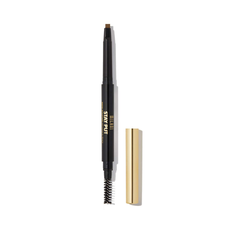 Milani Stay Put Brow Sculpting Mechanical Pencil - Dark Brown (0.01 Ounce) Cruelty-Free Long-Lasting Eyebrow Pencil that Defines and Shapes Brows Milani Store
