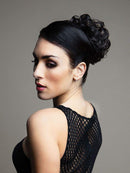 Big Twist Color Dark Blonde - Revlon Hairpiece 3" Length Short Tight Curls Synthetic Elasticized Hair Wrap Around Ponytail Schrunchy Fun Bun Around Pedazo de cabello REVLON