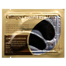 Adofect 30 Pairs Black Collagen Under Eye Mask Anti-Aging Hyaluronic Acid Eye Patches for Moisturizing & Reducing Dark Circles, Luxury Gift for Women and Men, Black Adofect